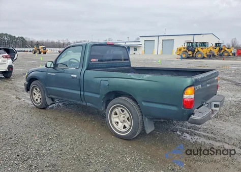 2002 Toyota Tacoma из США, поврежденный, VIN 5TENL42NX2Z030154